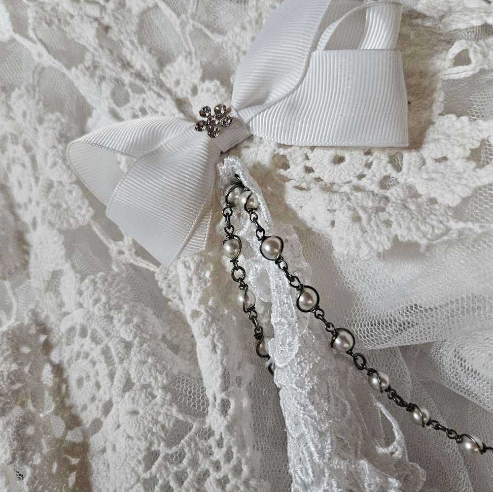 OOAK NWOT CUSTON LACE SKIRT - Picture 12 of 16